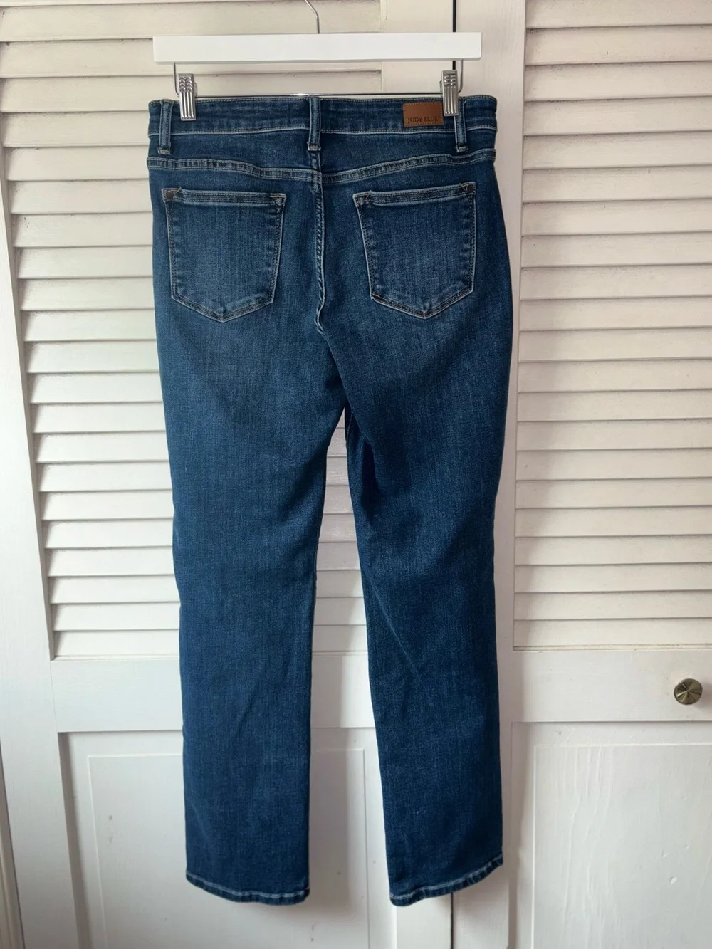 Judy Blue Straight Fit Jeans 9/29 Medium Wash Stretch Denim Classic - Picture 4 of 6